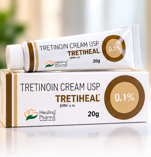 Tretiheal 0.1% Tretinoin cream
